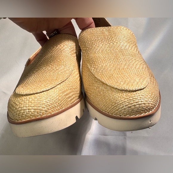 Vionic Raffia Platform Loafers Wide Width 10 - Picture 7 of 10